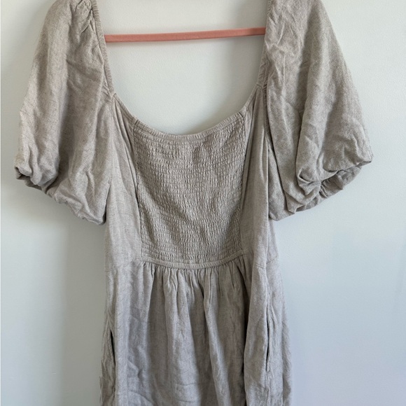 Abercrombie Linen mini dress - Picture 2 of 2